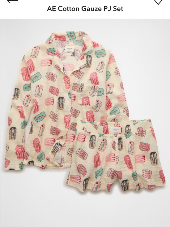 American Eagle Outfitters Other - American Eagle Sardine Cotton Gauze PJ Set, NWT!